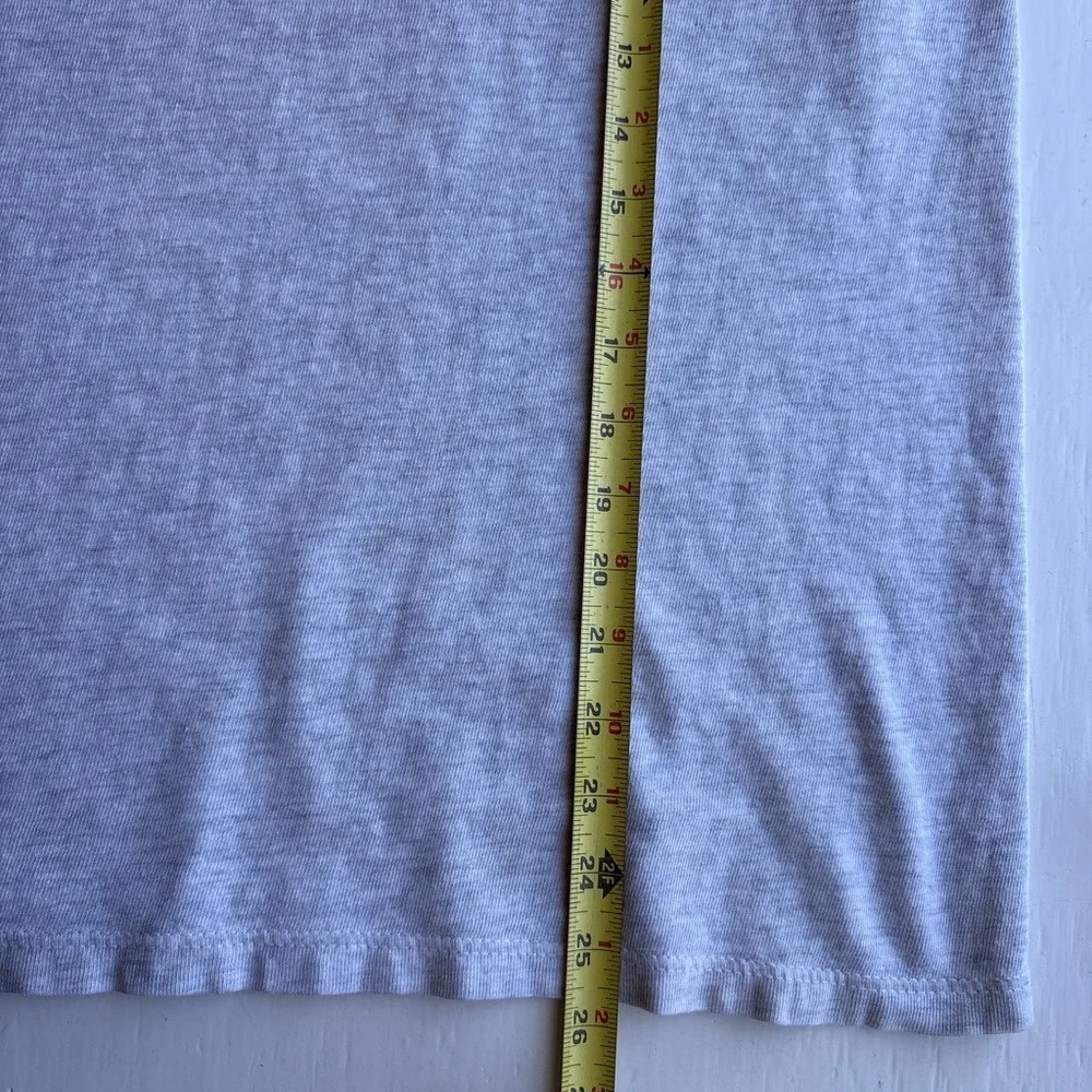 Champion Men L Gray Embroidered T Shirt Vintage 90s W Michigan University Crest - Picture 6 of 7